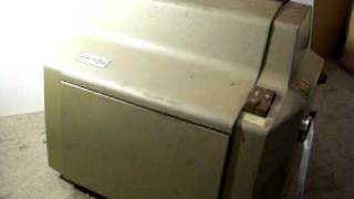 Vintage School Office Copier Mimeograph Machine [upl. by Tacye]