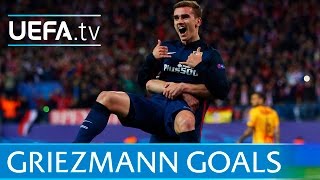 Antoine Griezmann  Five great goals [upl. by Mackenzie]