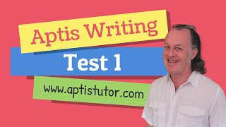 Aptis ESOL Writing Practice Test 1 with sample B2 answers  Aptis Writing Prueba 1 [upl. by Eenaffit]