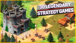 Top 30 Legendary Strategy Games  30 Strategy Games of All Time [upl. by Platto]