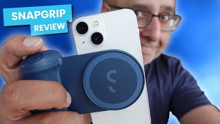 ShiftCam Snapgrip Review This Smartphone Grip DELIVERS [upl. by Avril349]