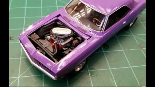 1969 Camaro Z28 Model Kit Build 125 Scale by Revell [upl. by Gunter753]