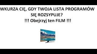 Telewizor LG  odczyt i edycja listy programów w KOMPUTERZE  Kopia zapasowa listy programów [upl. by Supple]