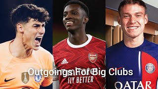 Outgoings For Big Clubs youtubeshort viralvideo trending transfer football youtuber funny [upl. by Reste]