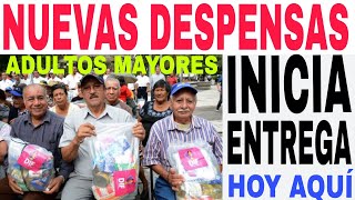 DESPENSAS ADULTOS MAYORES NUEVA ENTREGA HOY AQUÍ VE POR LA TUYA [upl. by Gnilyarg885]