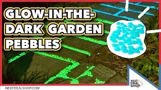 GlowInThe DarkGarden Pebbles  How To Light Up Your Pathways  Next Deal Shop [upl. by Aylward]