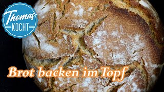 Brot backen mit Sauerteig  Thomas kocht [upl. by Trainer]