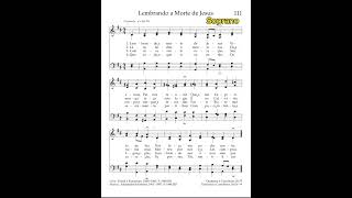 Lembrando a Morte de Jesus  Soprano 🎹 [upl. by Bengt408]