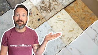 QUARTZ vs GRANITE  How To Choose A Countertop in 2023 [upl. by Maillw]