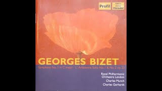 Bizet  Symphony No1 In C Major  Charles Munch Royal Philharmonic 1963 [upl. by Einnad]