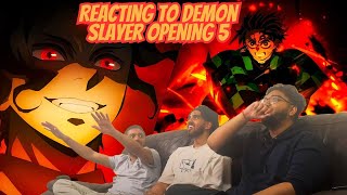 Reacting To Demon Slayer Season 4 Opening  TMC [upl. by Suzie]