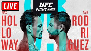 🔴 UFC Vegas 42 Live Stream  HOLLOWAY vs RODRIGUEZ  ROTHWELL vs DE LIMA Watch Along [upl. by Valerlan]