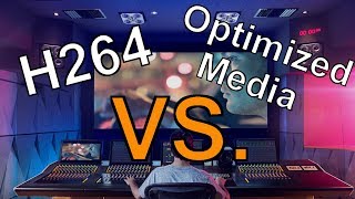 H264 VS Optimized Media Showcase [upl. by Uziel]