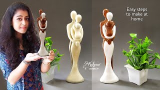 DiY Family Sculpture Showpiece  gift ideas  Home decor diy [upl. by Leen]