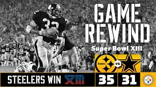 Super Bowl XIII Steelers vs Cowboys  All Steelers Highlights  Pittsburgh Steelers [upl. by Ylicec824]