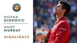 Novak Djokovic v Andy Murray Highlights  Mens Final 2016 I RolandGarros [upl. by Enorahs327]