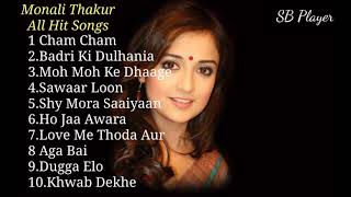 Top 10 Songs Monali Thakur Heart Touching Songs [upl. by Iva]