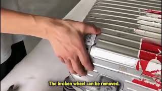 rimowa luggage wheel repair [upl. by Lais744]