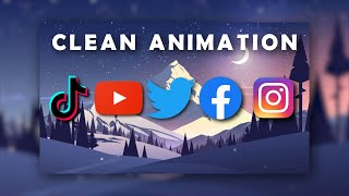 Social Media Pack  YouTube Instagram Facebook Twitter and TikTok Follow Animation Green Screen [upl. by Ysus]