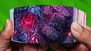 Godzilla Vs Kong Vs Mechagodzilla Flipbook [upl. by Stich]