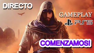 PROBAMOS Assassins Creed Mirage Ps5 Directo Gameplay  impresiones  Longplay [upl. by Adnale]