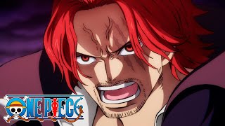 ¡Shanks usa su haki  One Piece sub español [upl. by Photima675]