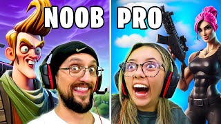 Fortnite OG Noob vs Pro Duos w FGTeeV Duddz amp Lex [upl. by Onitsoga]