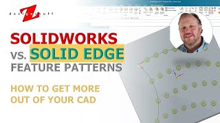 6 Feature Patterns in Solid Edge vs SOLIDWORKS How to Unleash Full CAD Power [upl. by Adolphe]