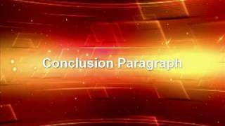 English Essay Formula Conclusion Paragraph [upl. by Prussian]