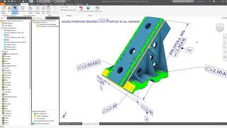 Inventor 2019 Whats New Model Based Definition [upl. by Pittman]