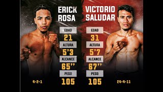 ERICK ROSA quotMINI PACMANquot Vs VICTORIO quotVICquot SALUDAR [upl. by Dlareme]