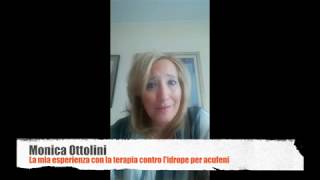 Monica Ottolini La mia esperienza con la terapia contro lidrope per acufeni [upl. by Craggie]