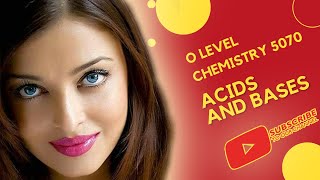 ACIDS BASES AND ALKALISPART ONE O LEVEL CHEMISTRY 5070  BEST TEACHER MUHAMMAD ALI AKRAM [upl. by Eiuol]