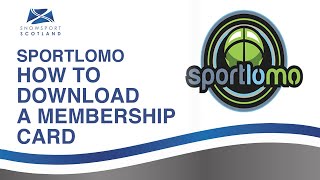 How to Generate and Download your Snowsport Scotland Membership Card [upl. by Slack537]