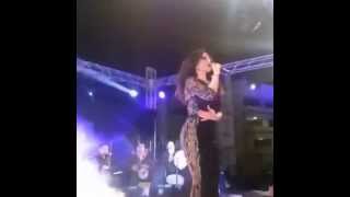 Haifa Wehbe  Live  Performance 2015 [upl. by Maillil227]