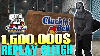 SOLO Grinding 1500000 Cluckin Bell Heist Replay Glitch GTA Online SOLO Money Guide [upl. by Agate830]