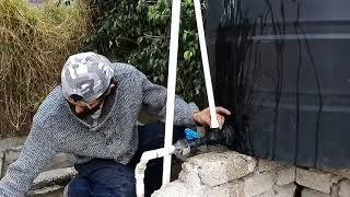 💡 COMO INSTALAR JARRO DE AIRE CON AGUA EN EL TINACO [upl. by Fanchon]