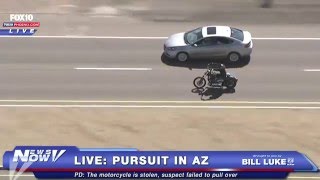 FULL Video OUTRAGEOUS Motorcycle Chased by Police in Arizona  FNN [upl. by Patrick414]