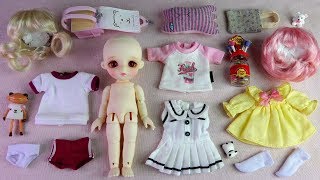 ★리나슈슈 베이비 데이지 개봉 포춘완다LINA chouchou Baby Daisy box openingBall Jointed DollWander FrogASMR 4K [upl. by Charry820]