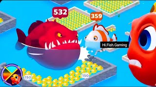 Fishdom Ads  Hungry Fish New Update 342 Fishdom Adsfishdom [upl. by Nulubez382]