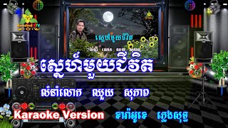 ស្នេហ៍មួយជីវិត ភ្លេងសុទ្ធ ឈួយ សុភាព  Sne Mouy Chivit Pleng Sot [upl. by Manon]