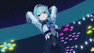 【Genshin Impact MMD】 Phao  2 Phut Hon  Hip Sway TikTok Dance with our Eula [upl. by Ruhl]