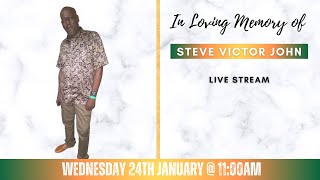 Celebrating the life of Steve Victor John [upl. by Slinkman]