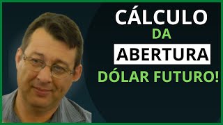 CÁLCULO DE ABERTURA DO DÓLAR FUTURO [upl. by Efi]