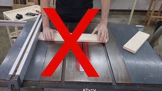 A stepbystep guide to making your first table saw cuts TABLESAW BASICS [upl. by Edik]