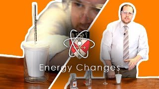 exothermic and endothermic reaction demonstrations [upl. by Jehoash511]