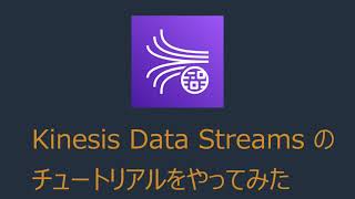 Kinesis Data Streams のチュートリアルをやってみた [upl. by Leggat672]