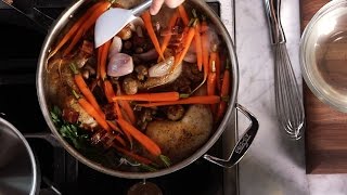 Make Coq Au Vin Blanc with AllClad LTD [upl. by Kliber]