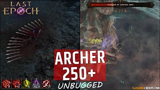 Multishot Marksman Build Last Epoch 10 the non bugged build for the endgame [upl. by Trik]