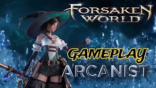 FORSAKEN WORLD 2  ARCANIST  GAMEPLAY [upl. by Ariem234]